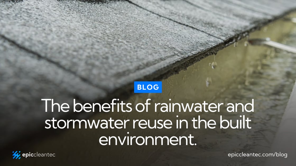 Benefits of rainwater and stormwater reuse