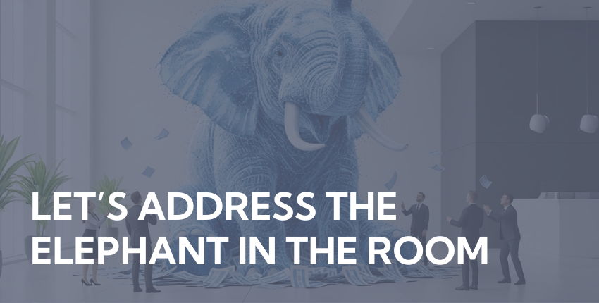 Let's address the elephant in the room